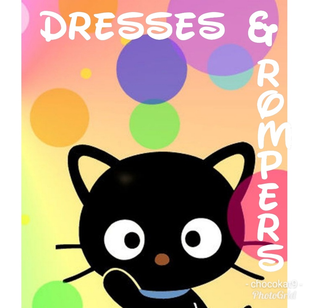 Dresses and rompers